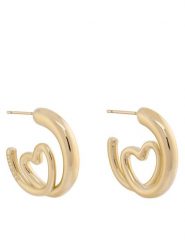 Guess Kolczyki JUBE05 529JW Złoty. Żółte kolczyki Guess, metalowe. Za 209.99 zł.