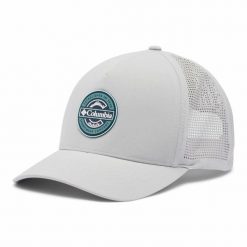 Czapka z daszkiem Columbia Mountaincap 3D Stretch Snap Back Ball Cap. Szare czapki z daszkiem Columbia, bez wzorów, sportowe. Za 126.99 zł.