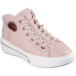 Buty sportowe damskie Skechers Snoop One og Leather. Czerwone buty treningowe Skechers, bez wzorów, ze skóry ekologicznej, bez zapięcia. Za 490.00 zł.