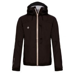 Kurtka przeciwdeszczowa do biegania w deszczowe dni, unisex SEIL Izas. Czarne kurtki do biegania IZAS, m, bez wzorów, z tkaniny, bez kaptura, do biegania. Za 573.87 zł.