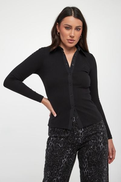 Bluzka damska DKNY JEANS. Bluzki DKNY, m, bez wzorów, z jeansu, bez kołnierzyka, bez ramiączek. Za 349.00 zł.