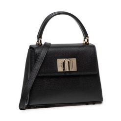 Torebka Furla. Czarne torebki klasyczne Furla, bez wzorów, klasyczne, bez dodatków. Za 1,849.00 zł.
