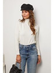 Soft Cashmere Sweter w kolorze kremowym rozmiar: 34/36. Brązowe swetry Soft Cashmere, bez wzorów, z kaszmiru, klasyczne, bez ramiączek. Za 100.52 zł.