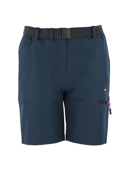Peak Mountain Szorty funkcyjne "Ajasi" w kolorze granatowym rozmiar: XL. Niebieskie szorty sportowe Peak Mountain, bez wzorów, z materiału, outdoorowe. Za 131.74 zł.