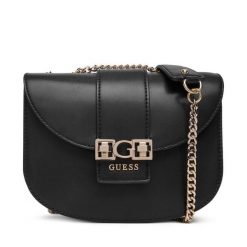 Torebka Guess. Czarne kopertówki Guess, z aplikacjami, wizytowe, bez dodatków. Za 399.99 zł.