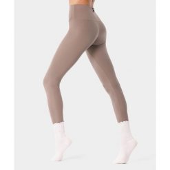 Legginsy crossback na pilates dla kobiet Carpatree Balletcore. Szare legginsy Carpatree, bez wzorów, sportowe. Za 219.99 zł.