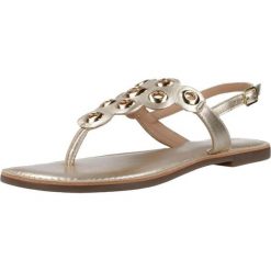 Sandały GIOSEPPO DUNBAR Srebrny. Szare sandały Gioseppo, bez wzorów, ze skóry, sportowe, bez obcasa, bez zapięcia. Za 197.99 zł.