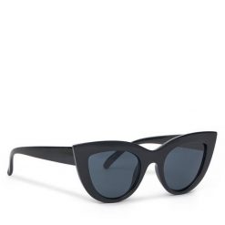 Okulary przeciwsłoneczne Pieces. Czarne okulary przeciwsłoneczne Pieces, bez wzorów. Za 69.99 zł.
