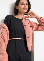 Komplet pasków z ozdobnym tłoczeniem (3 szt.). Żółte paski bonprix, bez wzorów. Za 64.99 zł.