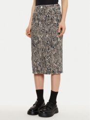 JOOP! Spódnica jeansowa 30044957 Brązowy Slim Fit. Brązowe spódnice Joop!, bez wzorów, z bawełny. Za 419.99 zł.
