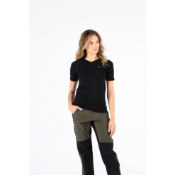 Koszulka turystyczna damska Woolona Elma Merino. Czarne t-shirty sportowe WOOLONA, l, bez wzorów, bez ramiączek. W wyprzedaży za 261.00 zł.