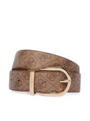Guess Pasek Damski BW9492 P6435 Brązowy. Brązowe paski Guess, z aplikacjami, ze skóry. Za 284.99 zł.