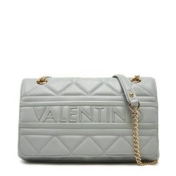 Torebka Valentino. Szare kopertówki Valentino, bez wzorów, bez dodatków. Za 319.99 zł.