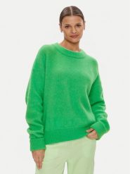 American Vintage Sweter Vitow VITO18EE24 Zielony Regular Fit. Zielone swetry American Vintage, l, bez wzorów, z wełny, vintage, bez ramiączek. Za 489.99 zł.
