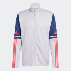 Bluza piłkarska ADIDAS Squadra 25 treningowa. Bluzy adidas, l, bez wzorów, z materiału, bez kaptura, do piłki nożnej. Za 139.99 zł.