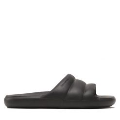 Klapki Ipanema. Czarne klapki Ipanema, bez wzorów, bez obcasa, bez zapięcia. Za 119.99 zł.