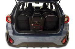 Torby Do Bagażnika Subaru Crosstrek Mhev 2024+ 4Szt Kjust. Czarne torby podróżne KJUST, bez wzorów, z kauczuku. Za 1,167.00 zł.