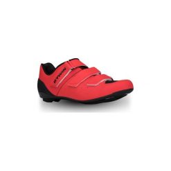 Buty na rower szosowy ROADRACING 500. Czarne buty treningowe B'TWIN, bez wzorów, z poliamidu, bez zapięcia, rowerowe. Za 219.99 zł.