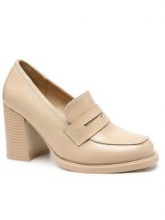 C'M Czółenka w kolorze beżowym rozmiar: 36. Brązowe czółenka C'M, bez wzorów, klasyczne, bez obcasa, bez zapięcia. Za 121.99 zł.