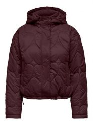 ONLY Kurtka przejściowa w kolorze bordowym rozmiar: M. Czerwone kurtki ONLY, m, bez wzorów, bez kaptura. Za 169.95 zł.