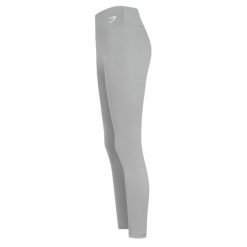 Legginsy treningowe damskie Gymshark Training Full Lenght. Szare bielizna termoaktywna damska Gymshark, bez wzorów. Za 94.99 zł.