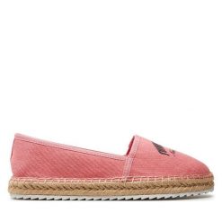 Espadryle Tommy Jeans. Czerwone espadryle Tommy Jeans, bez wzorów, z jeansu, bez obcasa. Za 179.99 zł.