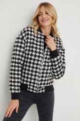 Answear Lab kurtka damska kolor czarny przejściowa. Czarne kurtki Answear Lab, l, bez wzorów, bez kaptura. Za 329.99 zł.