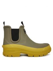 Barbour Kalosze Nimbus LRF0099GN72 Zielony. Zielone kalosze Barbour, bez wzorów, z gumy, bez zapięcia. Za 309.99 zł.