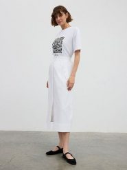 BGN Spódnica w kolorze białym rozmiar: 38. Białe spódnice BGN, na co dzień, bez wzorów, maxi, proste. Za 56.99 zł.