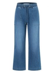 MAC Dżinsy - Comfort fit - w kolorze niebieskim rozmiar: 34. Niebieskie jeansy MAC, bez wzorów, z podwyższonym stanem. Za 195.99 zł.