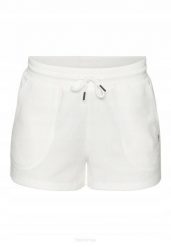 Spodenki tenisowe Fila Shorts Rixas. Białe szorty sportowe Fila, bez wzorów, z bawełny, na fitness i siłownię. Za 209.00 zł.