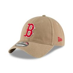 Czapka z daszkiem New Era MLB Boston Red Sox. Brązowe czapki z daszkiem New Era, bez wzorów. Za 198.00 zł.
