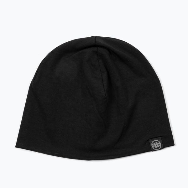 Czapka zimowa Pitbull Tencel Performance Beanie. Czarne czapki zimowe PITBULL, bez wzorów, z elastanu, sportowe. Za 45.99 zł.
