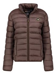 Canadian Peak Kurtka pikowana "Atikamapeak" w kolorze brązowym rozmiar: M. Brązowe kurtki Canadian Peak, m, bez wzorów, bez kaptura. Za 162.11 zł.