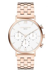 Liebeskind Chronograf w kolorze różowozłoto-białym rozmiar: onesize. Białe, analogowe zegarki Liebeskind, ze stali. Za 522.14 zł.