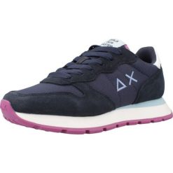 Buty SUN68 ALLY SOLID Niebieski. Niebieskie buty trekkingowe SUN68, z materiału, bez zapięcia. Za 272.99 zł.