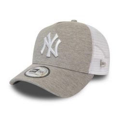 Czapka z daszkiem New Era 9FORTY New York Yankees Jersey Trucker 12381106. Szare czapki z daszkiem New Era, bez wzorów, z jersey. Za 136.00 zł.