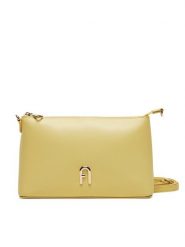 Furla Torebka Diamante WE00615 AX0733 3684S Żółty. Żółte listonoszki Furla, bez wzorów, ze skóry, bez dodatków. Za 739.99 zł.