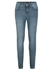 Sublevel Dżinsy - Skinny fit - w kolorze niebieskim rozmiar: M. Niebieskie jeansy Sublevel, m, z aplikacjami, ze skóry, klasyczne. Za 61.75 zł.