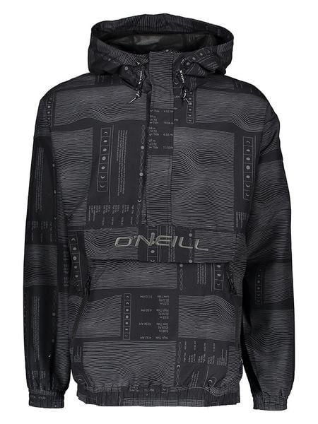 O'Neill Kurtka przejściowa w kolorze szaro-czarnym rozmiar: S. Czarne kurtki O'Neill, s, bez wzorów, bez kaptura. Za 228.38 zł.