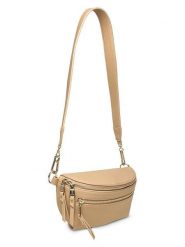 Steve Madden Saszetka w kolorze beżowym - 23 x 14 x 9 cm rozmiar: onesize. Brązowe nerki i saszetki Steve Madden, bez wzorów, z materiału, sportowe, bez dodatków. Za 222.94 zł.