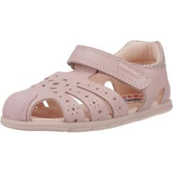 Sandały PABLOSKY 067070P Rose. Czerwone sandały Pablosky, bez wzorów, ze skóry, sportowe, bez obcasa, bez zapięcia. Za 271.99 zł.