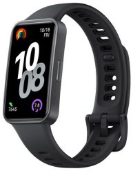 Huawei Band 10 czarny. Czarne smartbandy . Za 159.00 zł.