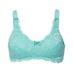 Cellbes Biustonosz Bella turkusowy female niebieski/turkusowy 75E. Niebieskie biustonosze sportowe Cellbes, bez wzorów, z koronki. W wyprzedaży za 45.00 zł.