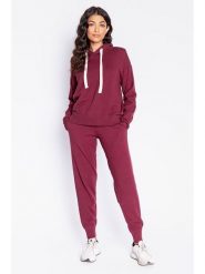 PJ Salvage Spodnie dresowe w kolorze bordowym rozmiar: XL. Czerwone spodnie dresowe PJ Salvage, bez wzorów, z dresówki. Za 83.22 zł.
