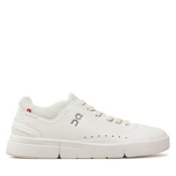 Buty do biegania On. Białe buty do biegania On, bez wzorów, bez zapięcia, do biegania. Za 599.99 zł.