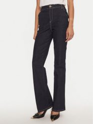 Fracomina Jeansy FR24WV2004D40193 Granatowy Regular Fit. Niebieskie jeansy Fracomina, bez wzorów, z bawełny. Za 279.99 zł.