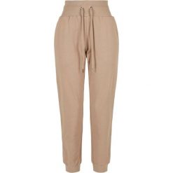 Damskie spodnie dresowe z wysokim stanem Urban Classics Organic. Brązowe spodnie dresowe Urban Classics, bez wzorów, z dresówki, długie. Za 237.00 zł.