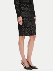 Marciano Guess Spódnica midi 5YGD16 5877Z Czarny Slim Fit. Czarne spódnice Marciano Guess, xxs, z aplikacjami, z wiskozy, midi. Za 689.99 zł.
