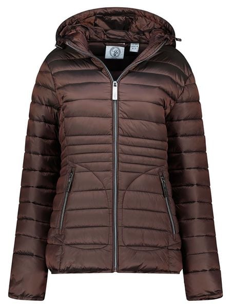 Geographical Norway Kurtka pikowana "Breezi" w kolorze brązowym rozmiar: XXL. Brązowe kurtki Geographical Norway, xxl, bez wzorów, bez kaptura. Za 240.43 zł.